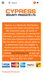 Mobile Screenshot of cypress-security.net